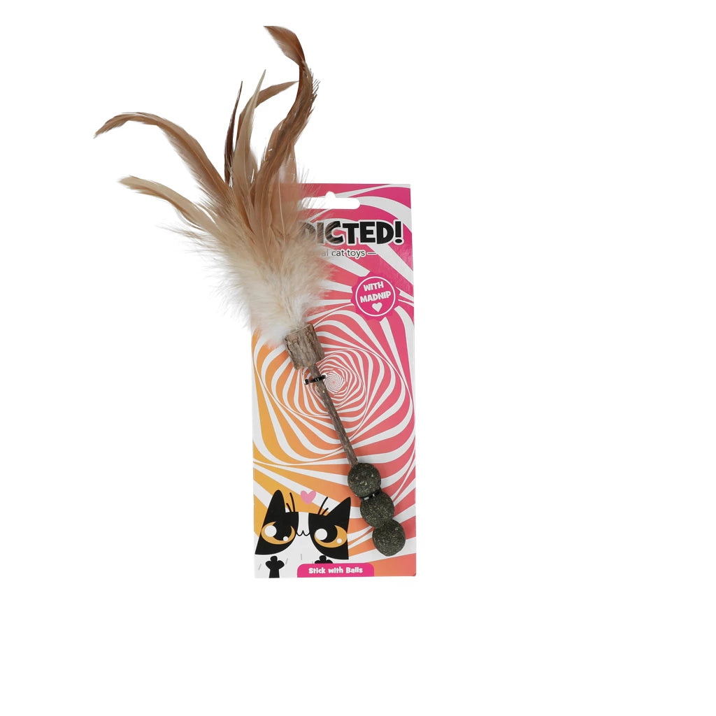 Jouets pour chat - Herbe à chat & bâton de matatabi