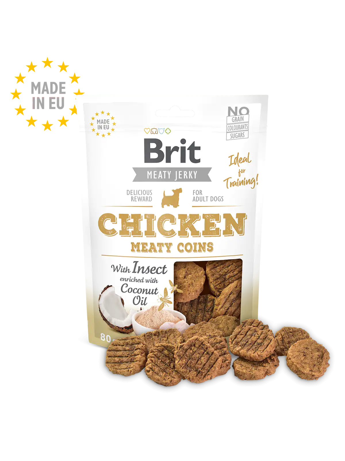 Friandises Meaty Coins - Brit Meat Jerky