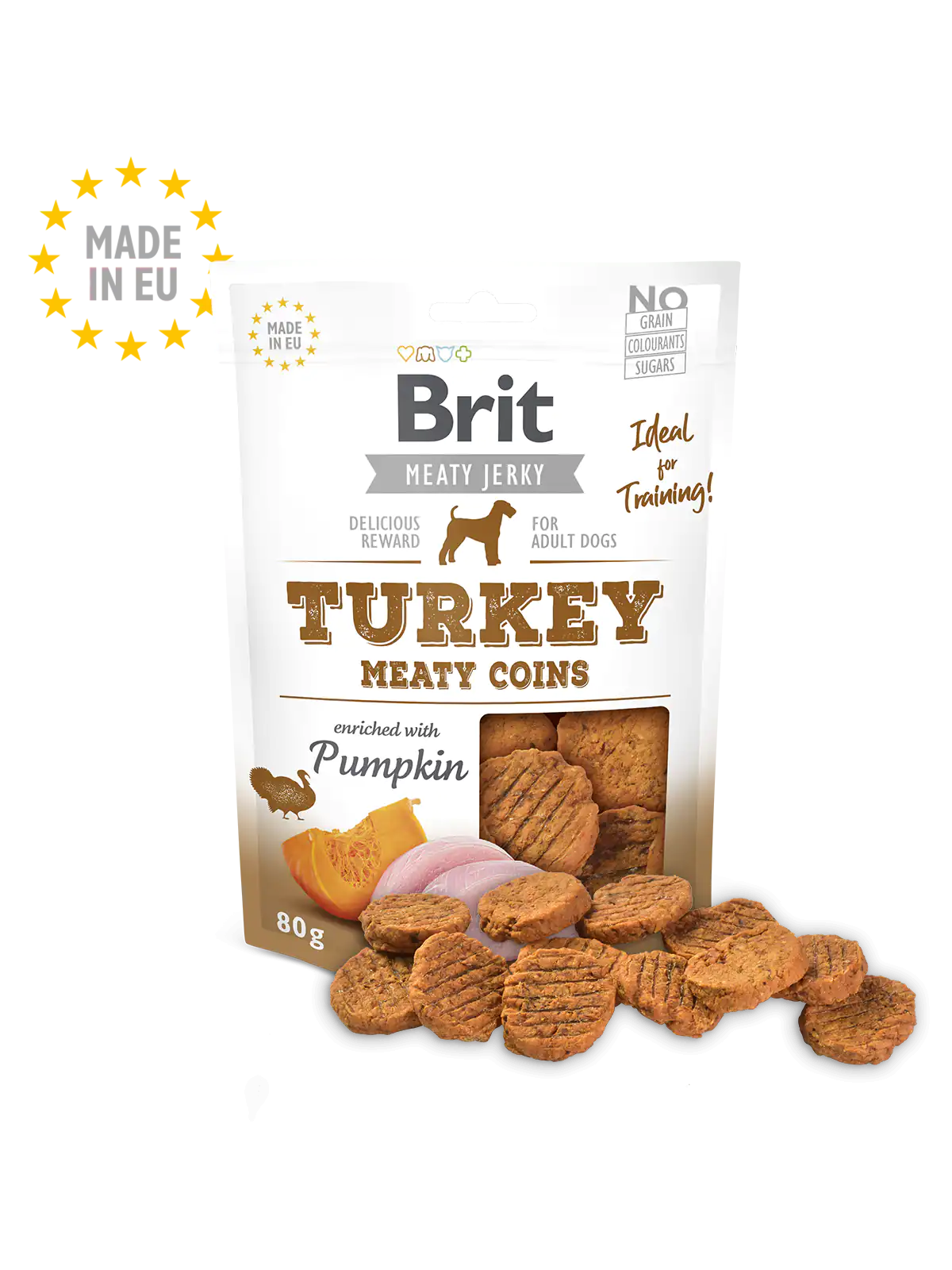 Friandises Meaty Coins - Brit Meat Jerky
