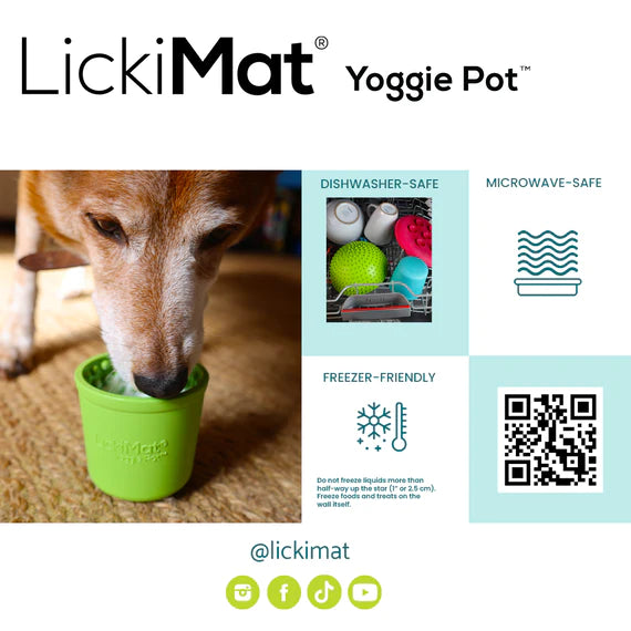 LickiMat® Yoggie Pot - Pot de léchage