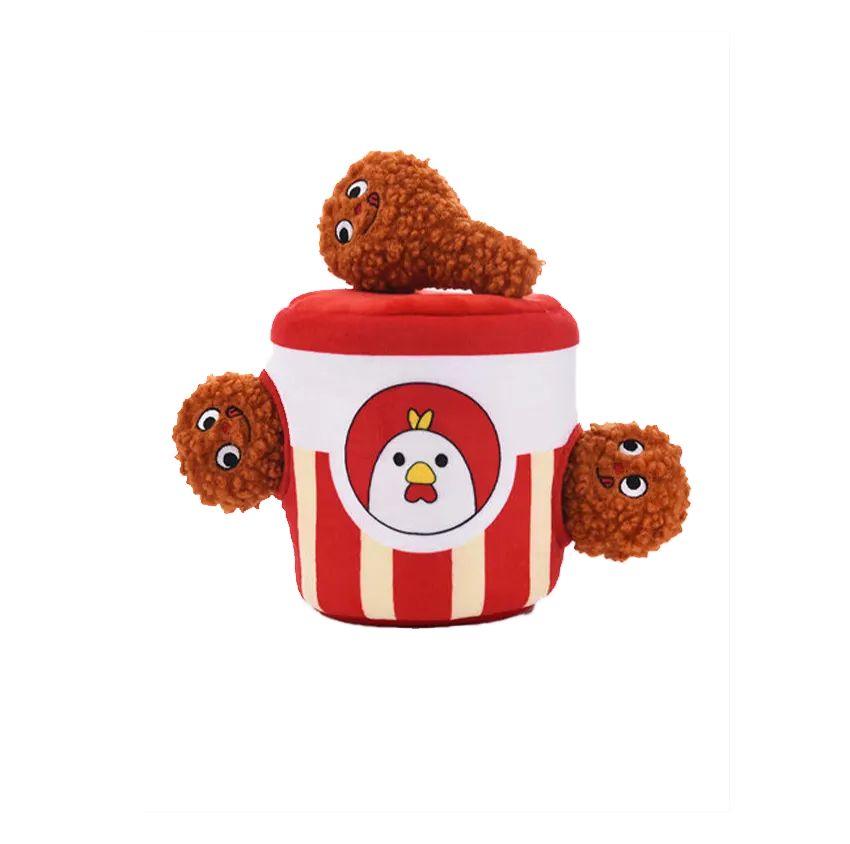 Peluches Bucket de poulet frit, Food Party - HugSmart