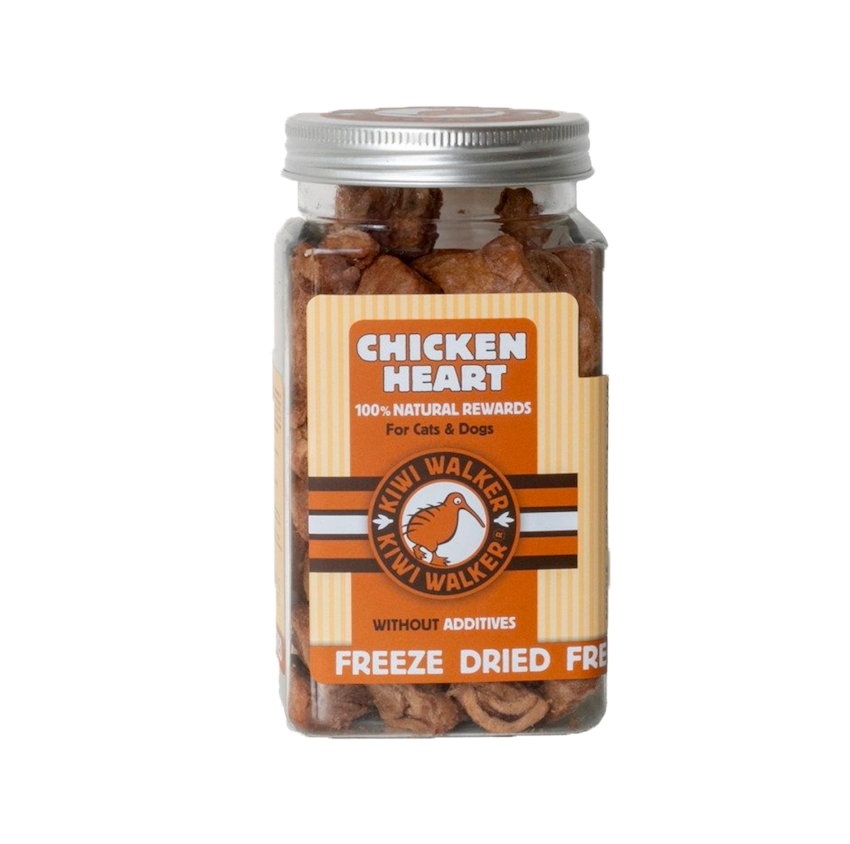 Kiwi Walker 100% coeur de poulet - Friandises d'éducation lyophilisées