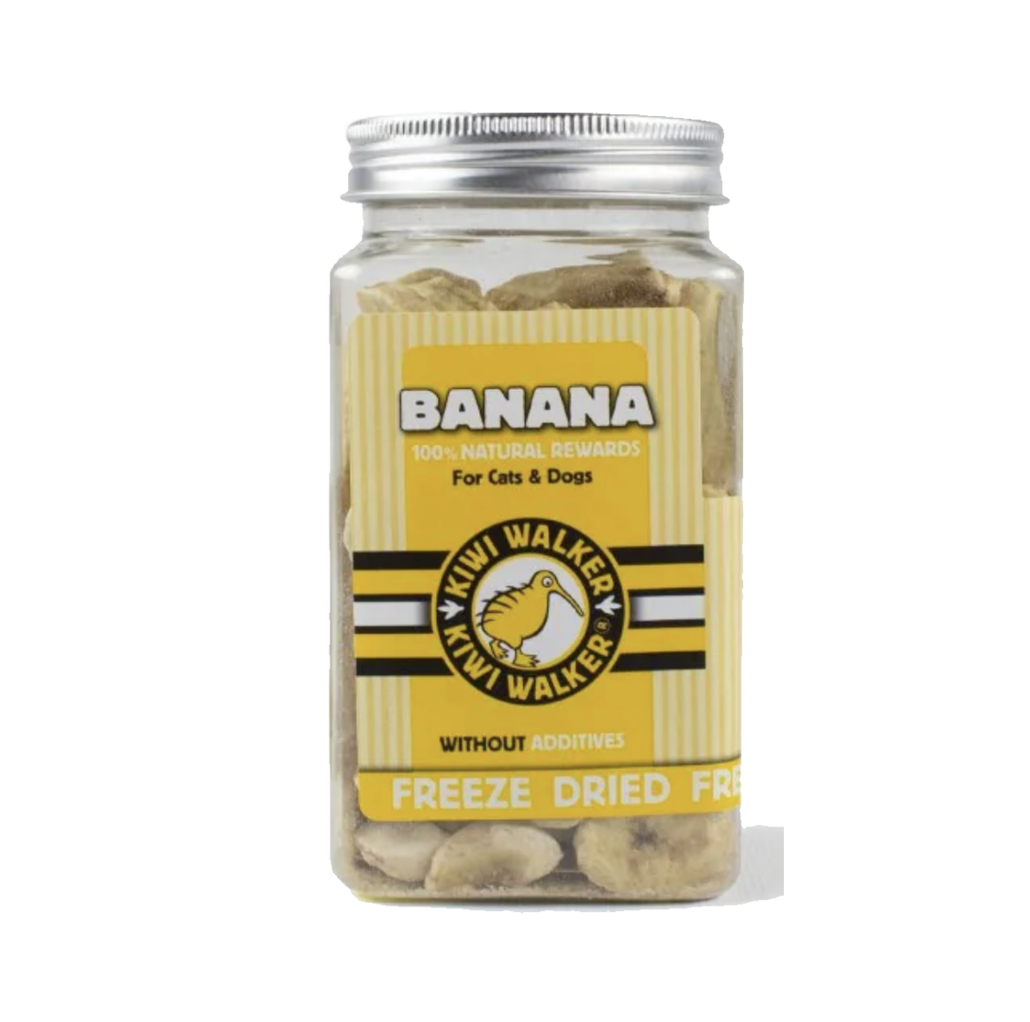 Kiwi Walker 100 % banane - Friandises d'éducation lyophilisées