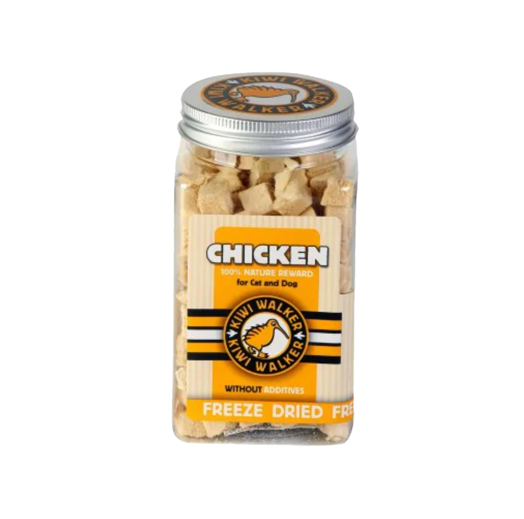 Kiwi Walker 100% poulet - Friandises d'éducation lyophilisées