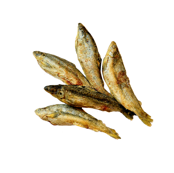 Petits saumons lyophilisés