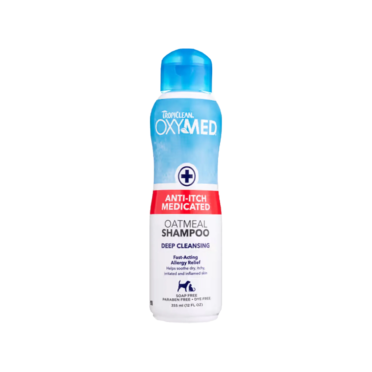 Shampoing anti démangeaisons à l'avoine OxyMed - TropiClean
