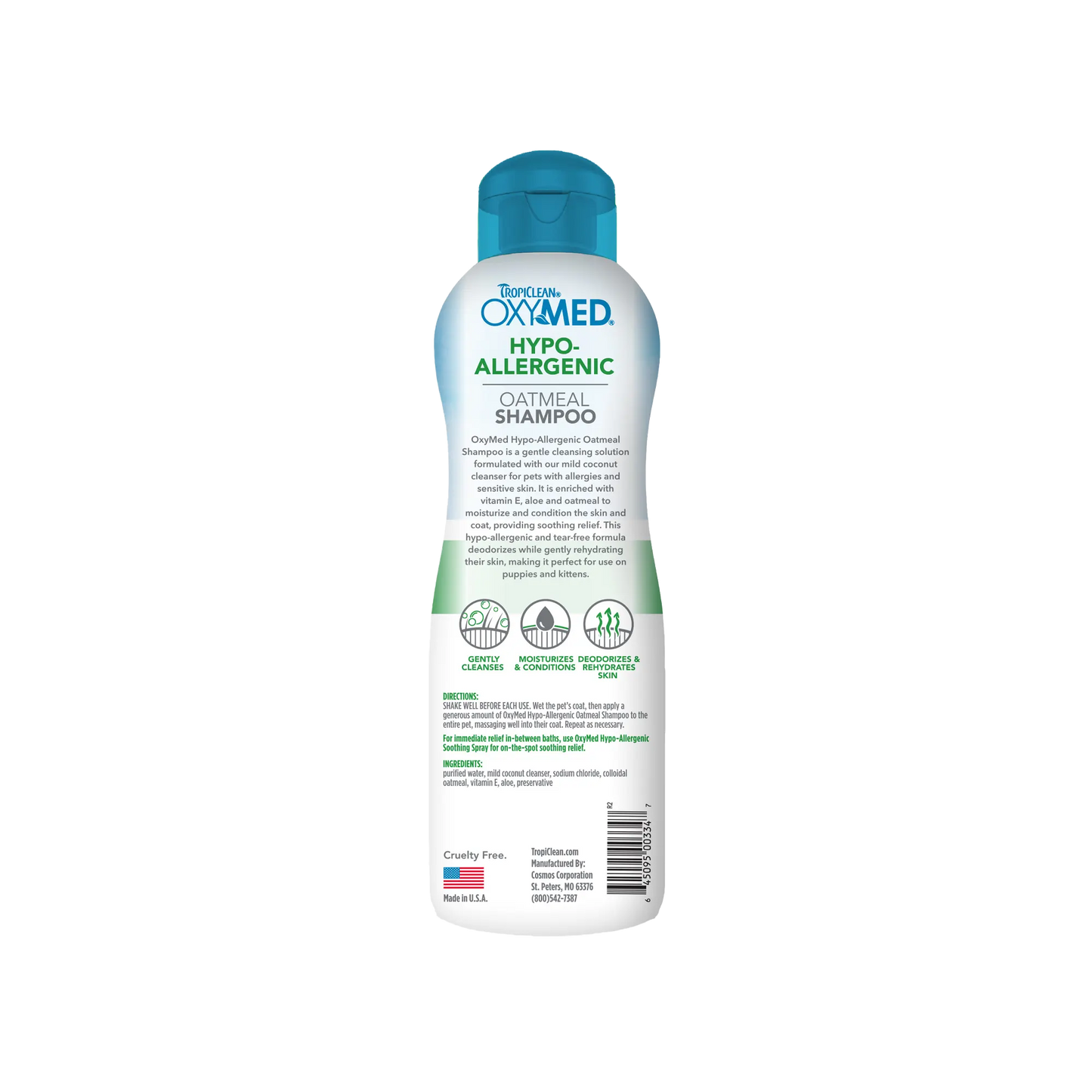 Shampoing hypo-allergénique OxyMed - TropiClean