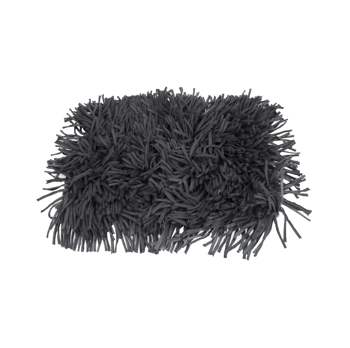 Tapis de fouille à froufrou