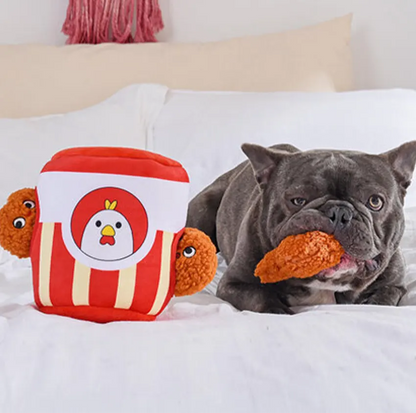 Peluches Bucket de poulet frit, Food Party - HugSmart