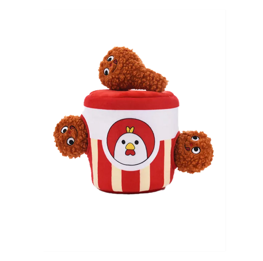 Peluches Bucket de poulet frit, Food Party - HugSmart