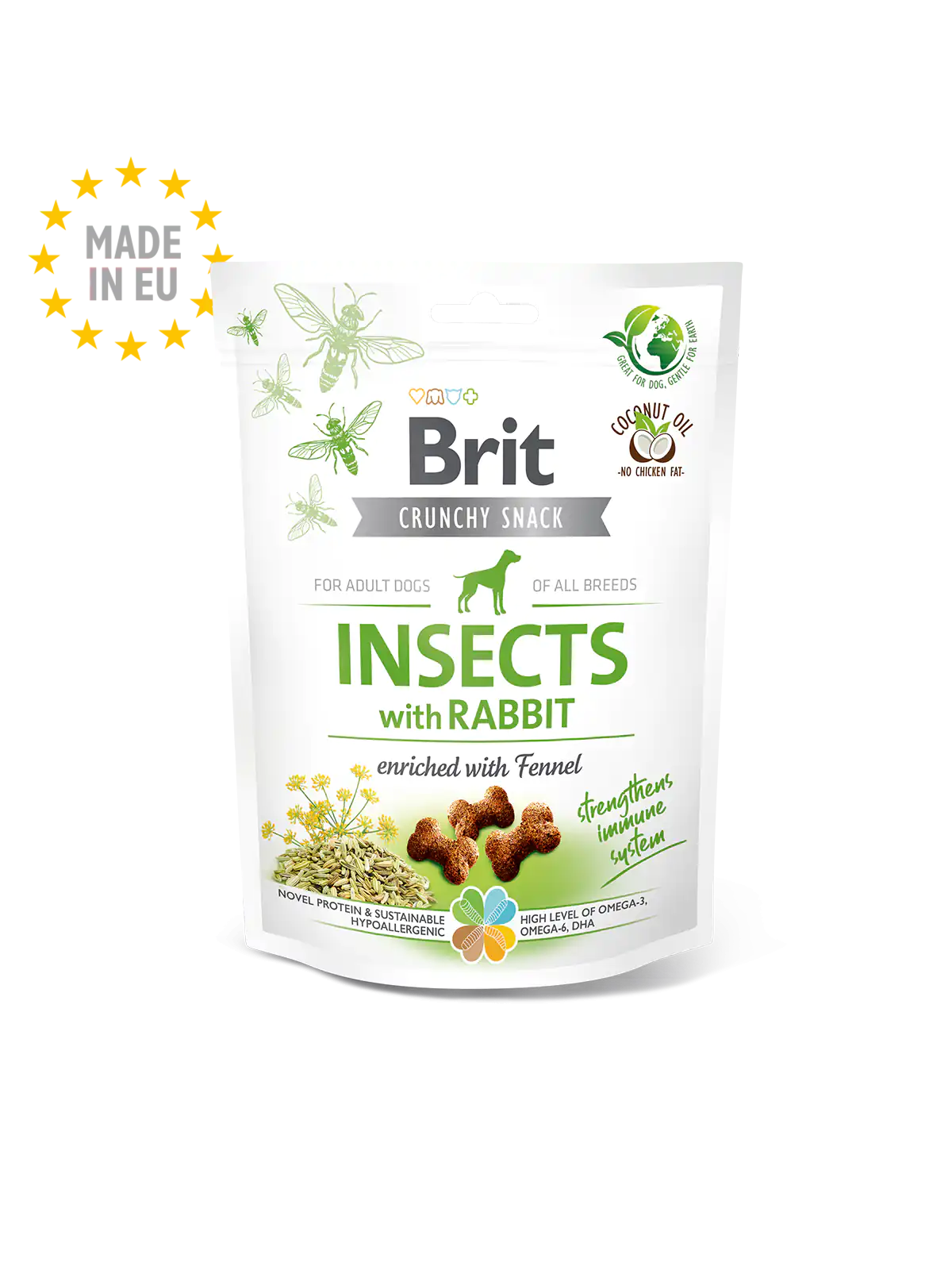 Friandises aux insectes Crunchy Cracker - Brit Care