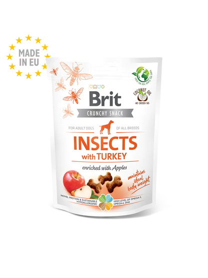 Friandises aux insectes Crunchy Cracker - Brit Care