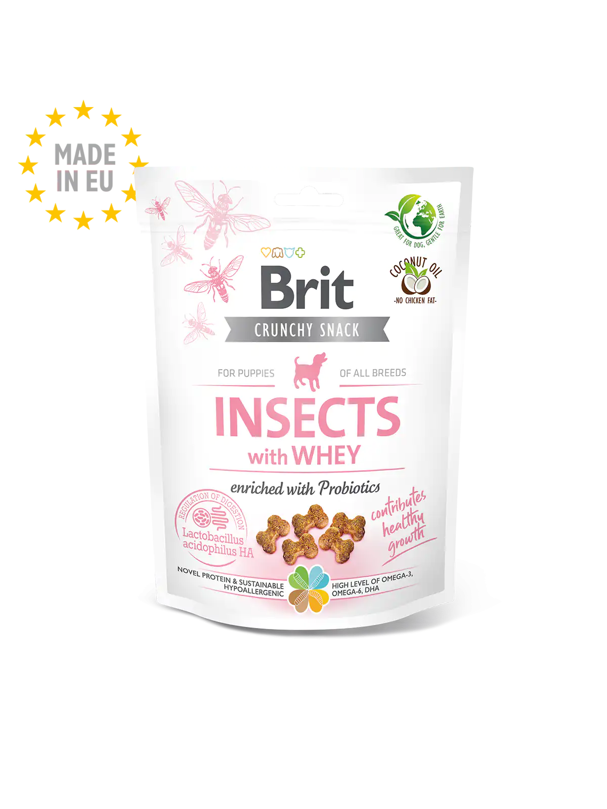 Friandises aux insectes Crunchy Cracker - Brit Care