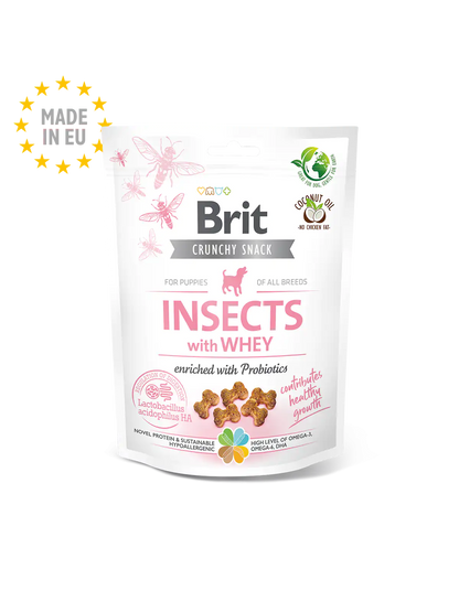 Friandises aux insectes Crunchy Cracker - Brit Care