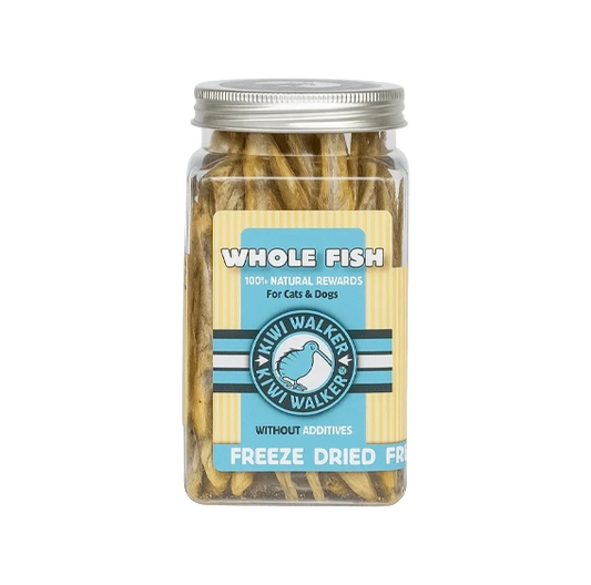 Kiwi Walker 100% poissons entiers - Friandises d'éducation lyophilisées