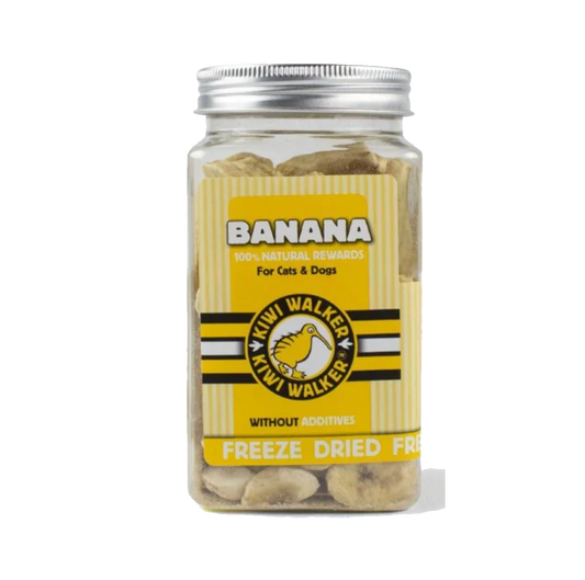 Kiwi Walker 100 % banane - Friandises d'éducation lyophilisées